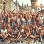 свінгери вечірка молодих людей у Празі